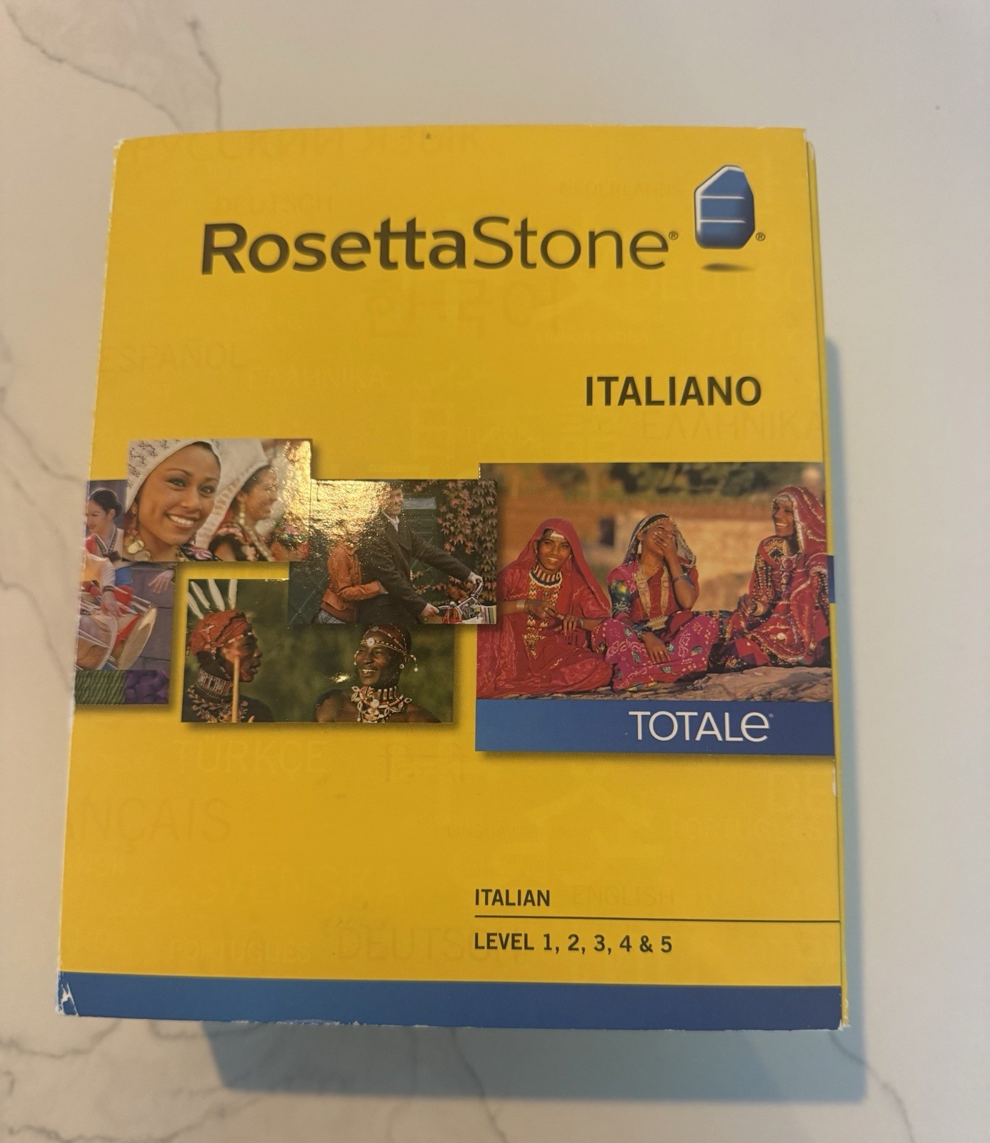Rosetta Stone Italian Version 4, Levels 1-5 (PC/Mac) New Open Box CD