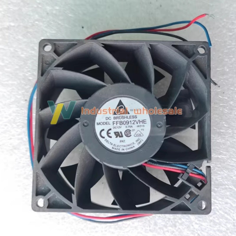 1PCS Delta FFB0912VHE Cooling Fan
