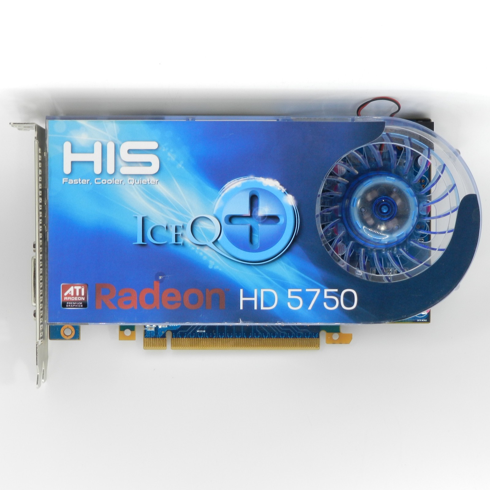 HIS Radeon HD 5750 1GB Video Graphics Card PCIe GPU - SM1-31Q-B - TESTED
