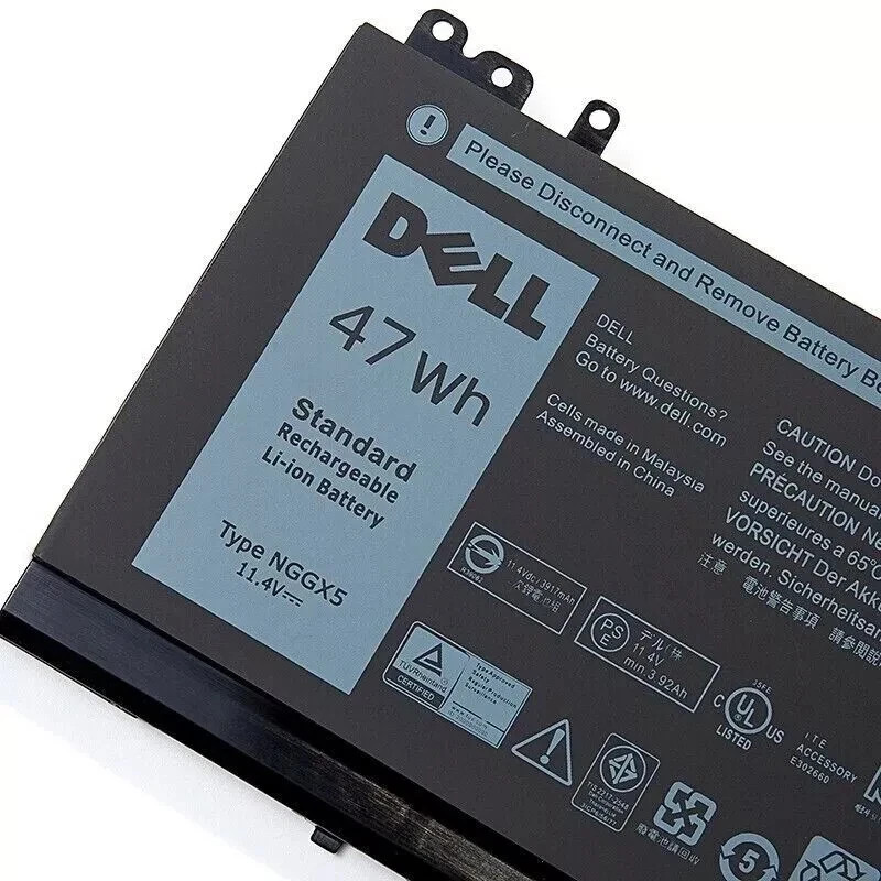 Genuine OEM 47Wh NGGX5 Battery for Dell Lattitude E5470 E5570 E5550 E5270 53VJ6