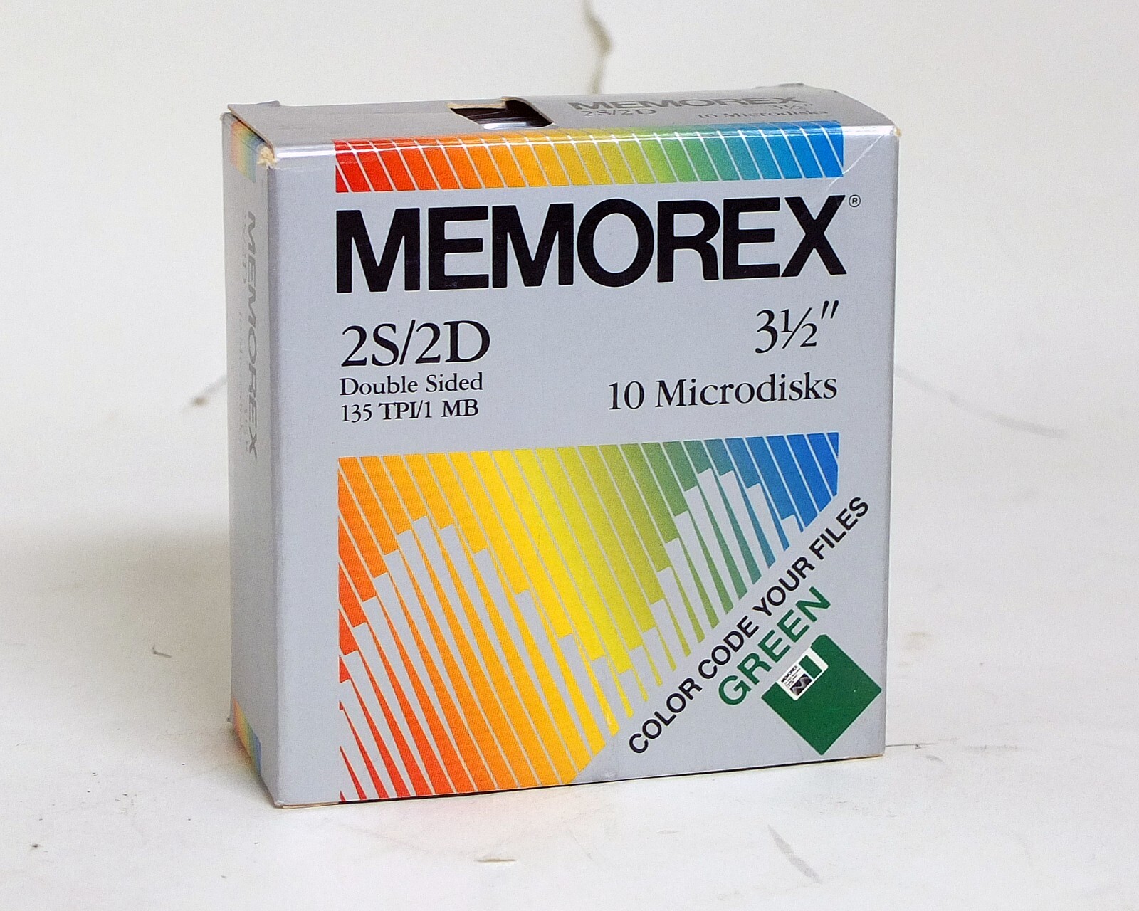 Memorex 2S/2D Double Sided 1.44MB 3.5 3 1/2 Micro Floppy Discs 25x