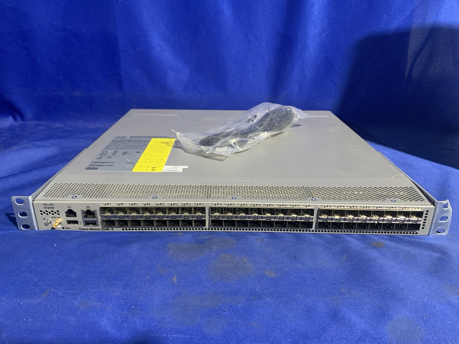 Cisco Nexus 3548-X N3K-C3548P-10GX 48-Port Switch - Power On Tested - Read