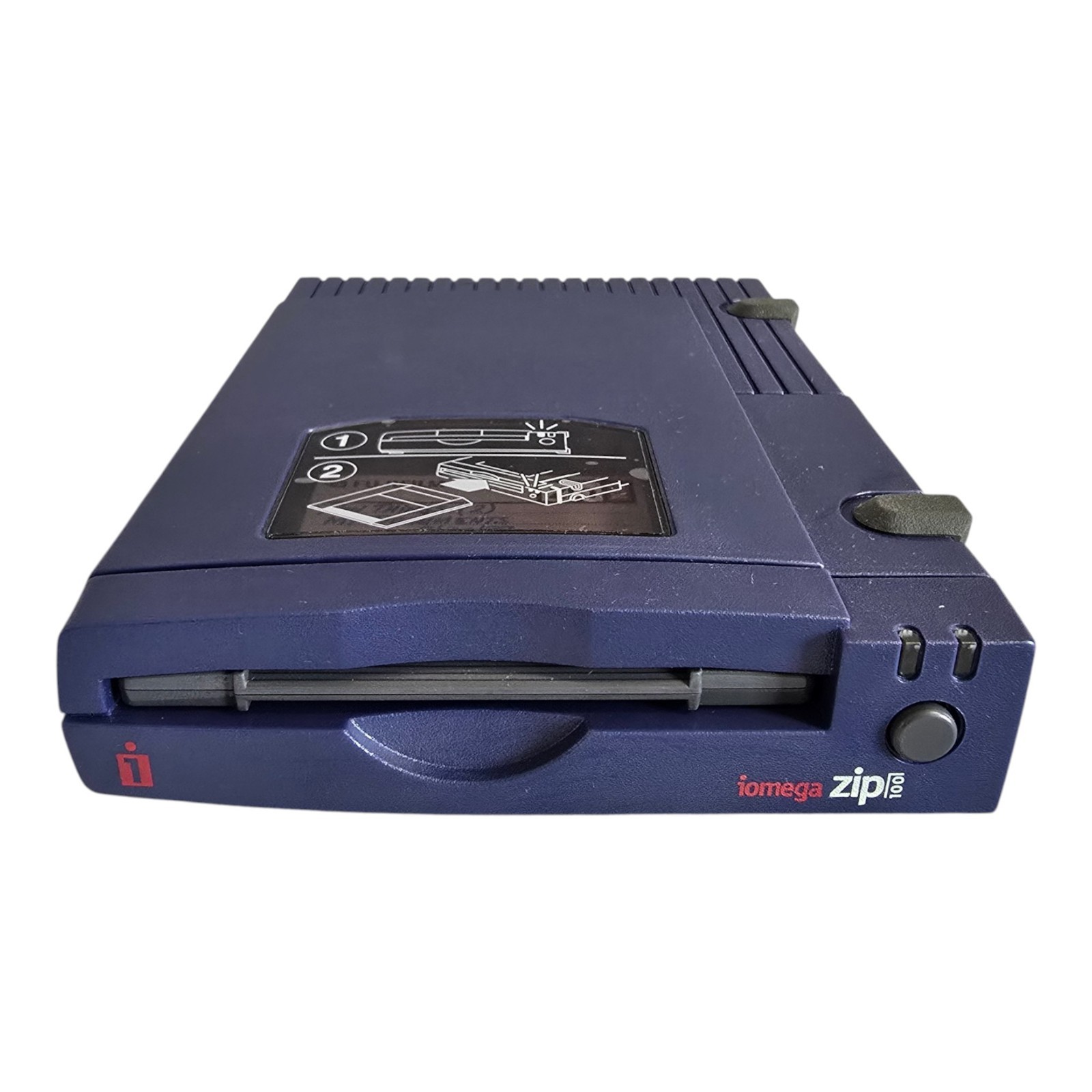 Iomega Zip 100 External Drive Z100P2 POWER TESTED No Cords Included