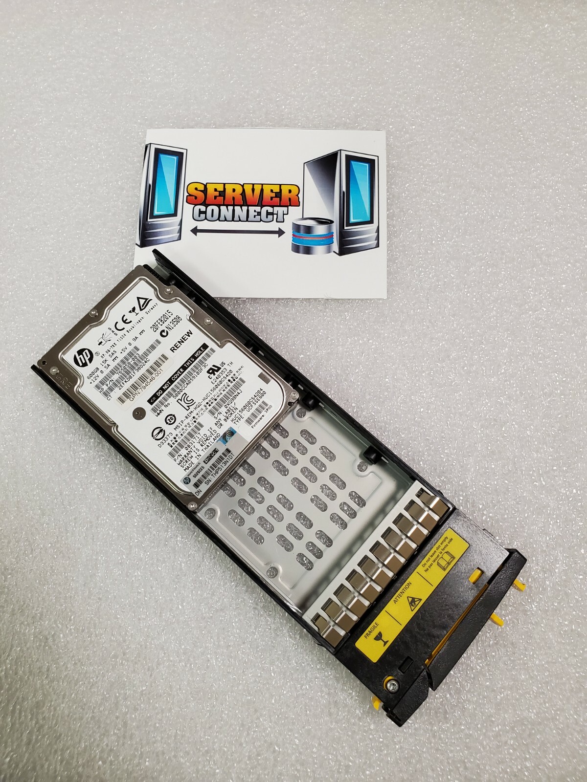 793132-001 HP 3PAR M6710 600GB 15K SAS 2.5 HDD -- K0F23A--
