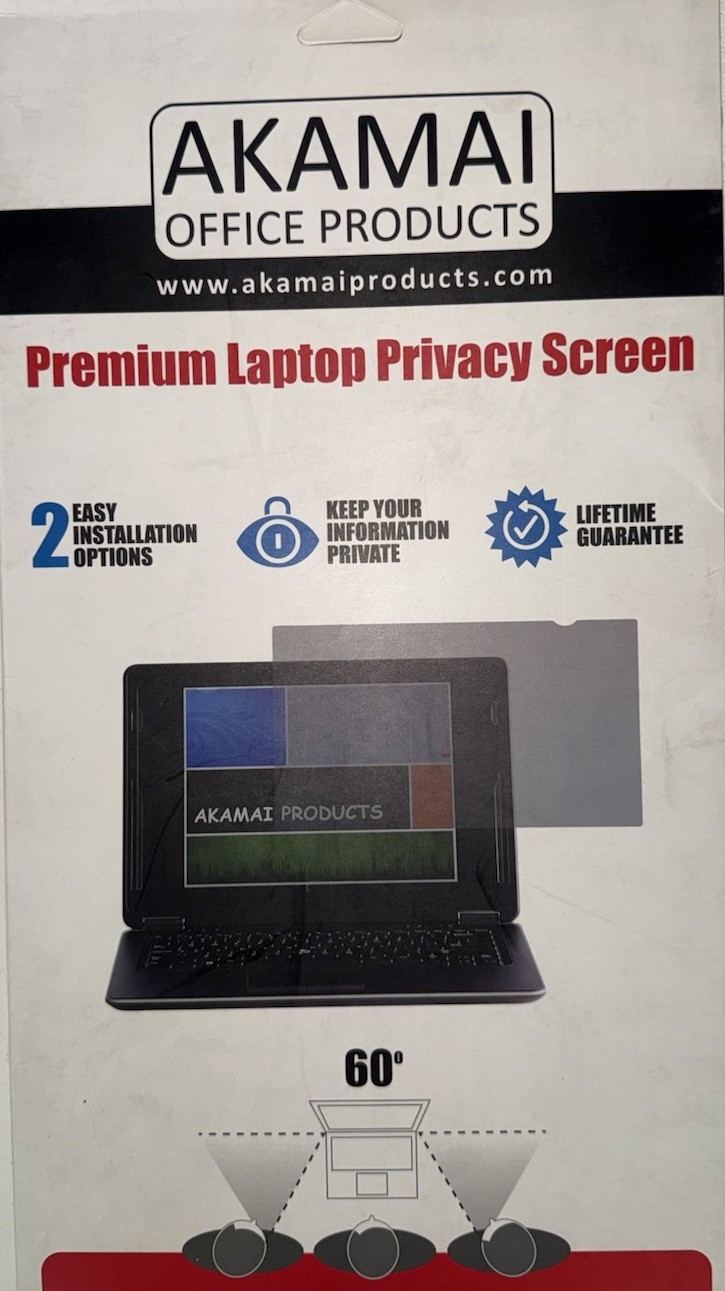 Akamai 14.0 Inch Premium Laptop Privacy Screen Filter Anti-Glare Shield 14" -NEW