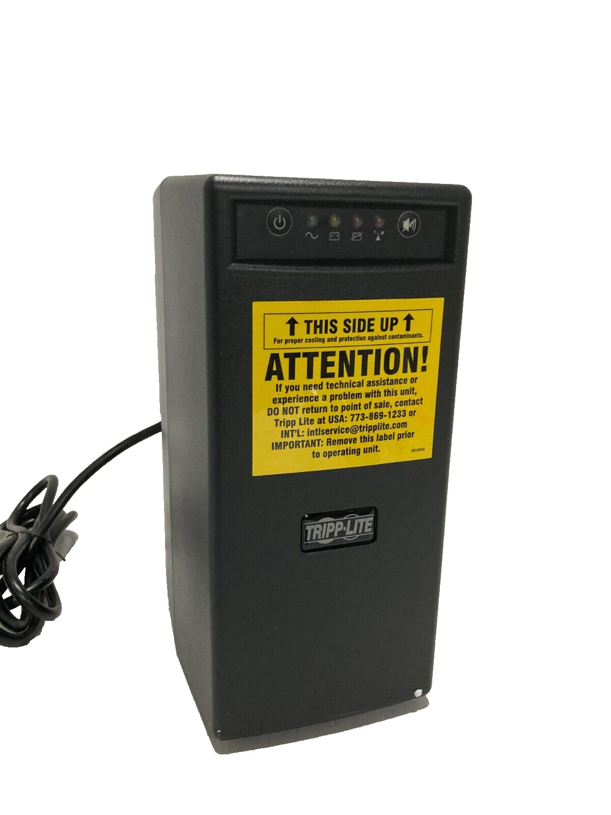 Tripp Lite UPS Power Supply, 600VA 120V BC600SINE 375W Battery Backup, 6 Outlets