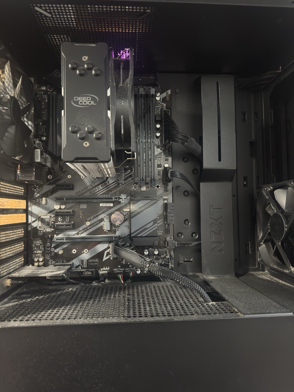 GIGABYTE B365 HD3 LGA1151 Intel 9th Gen W NZXT Case