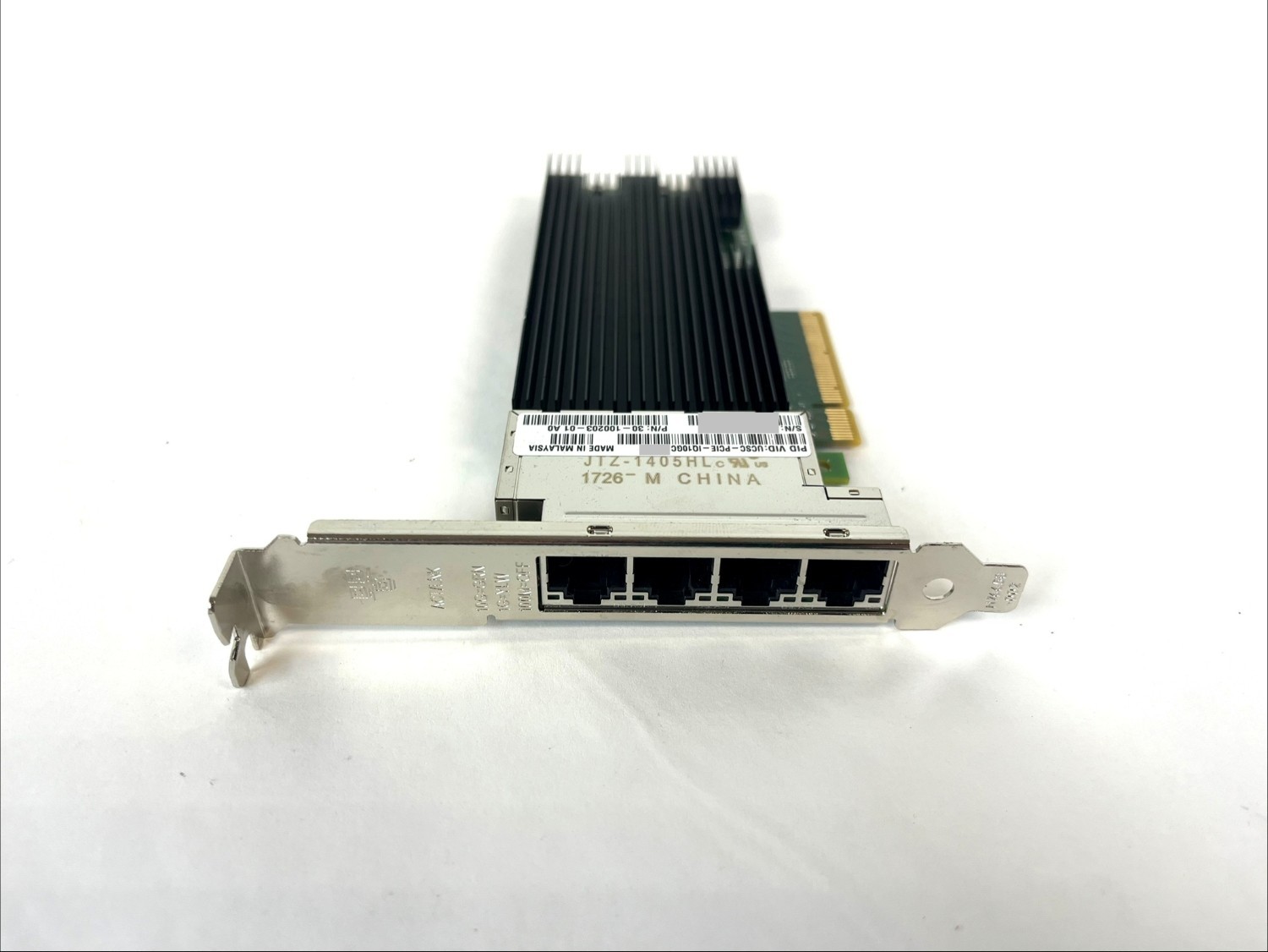 Cisco UCSC-PCIE-IQ10GC Intel X710-T4 4-Port 10GbE RJ45 PCIe NIC