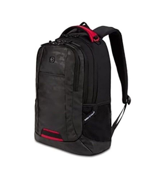 SwissGear Cecil 5505 Laptop Backpack, Camo Noir, 18-Inch, 27L Capacity