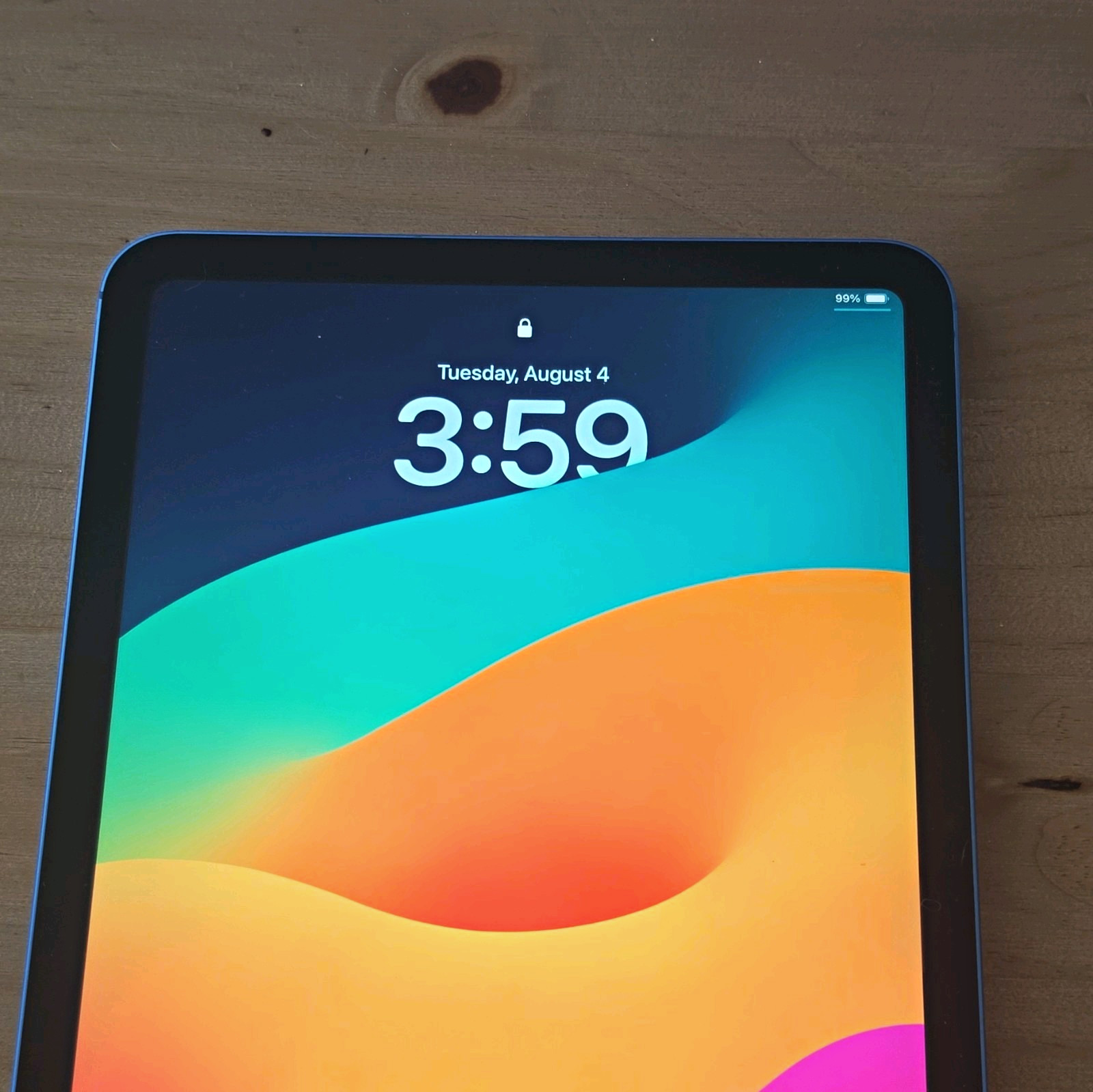 Apple iPad 10.9in 256GB Wi‑Fi + 5G Blue Tablet iPadOS (Used)