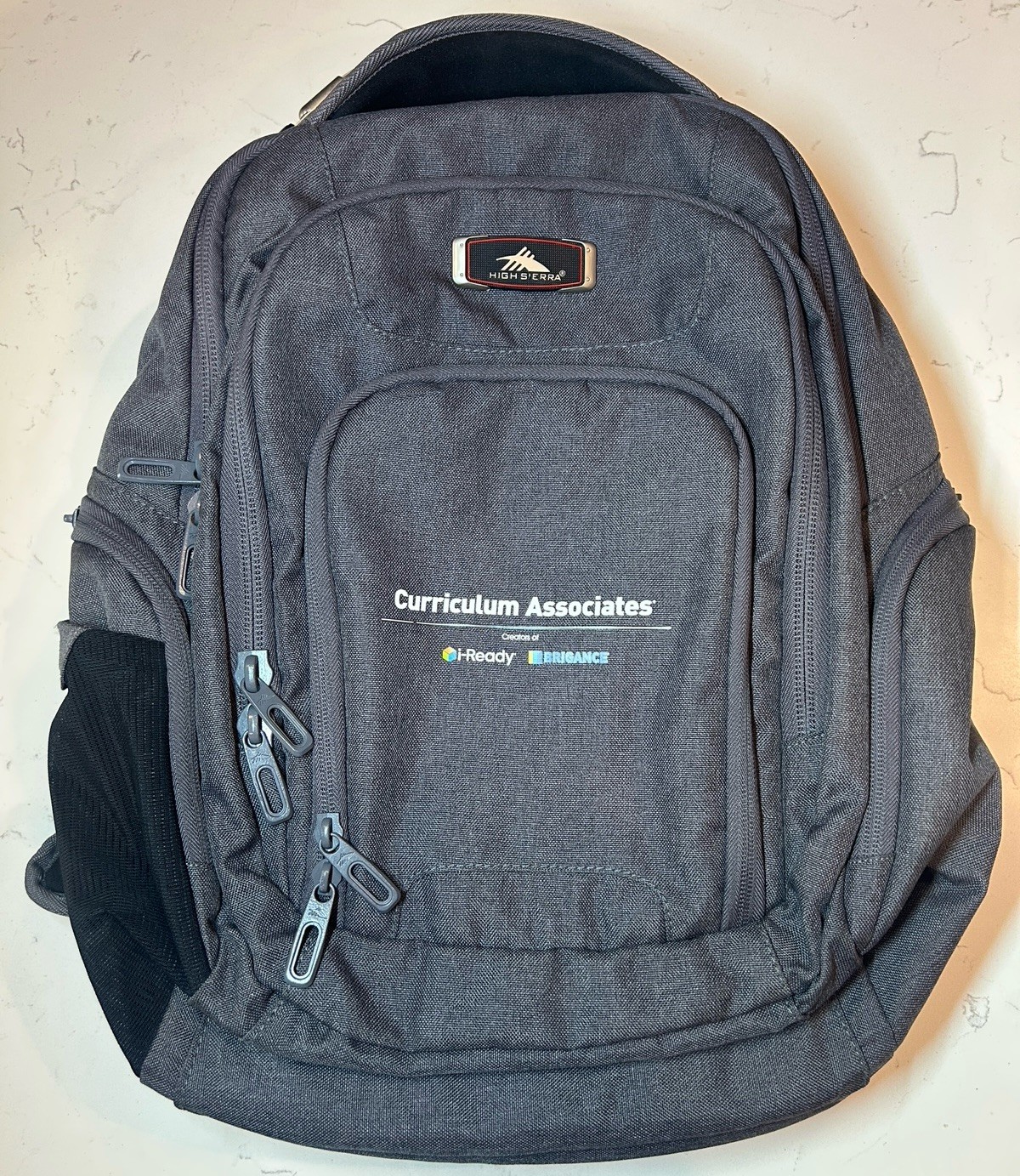 High Sierra Backpack Padded Laptop Bag w Airflow Up To 17” Computer Pre-Owned