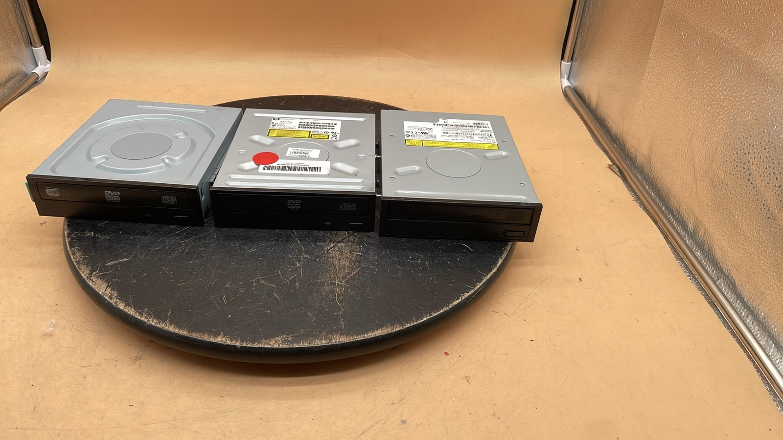 NEC ND-3650A HP DH20N & TEAC DV-W5600S DVD CD Drive for Parts/Repair Lot of 3