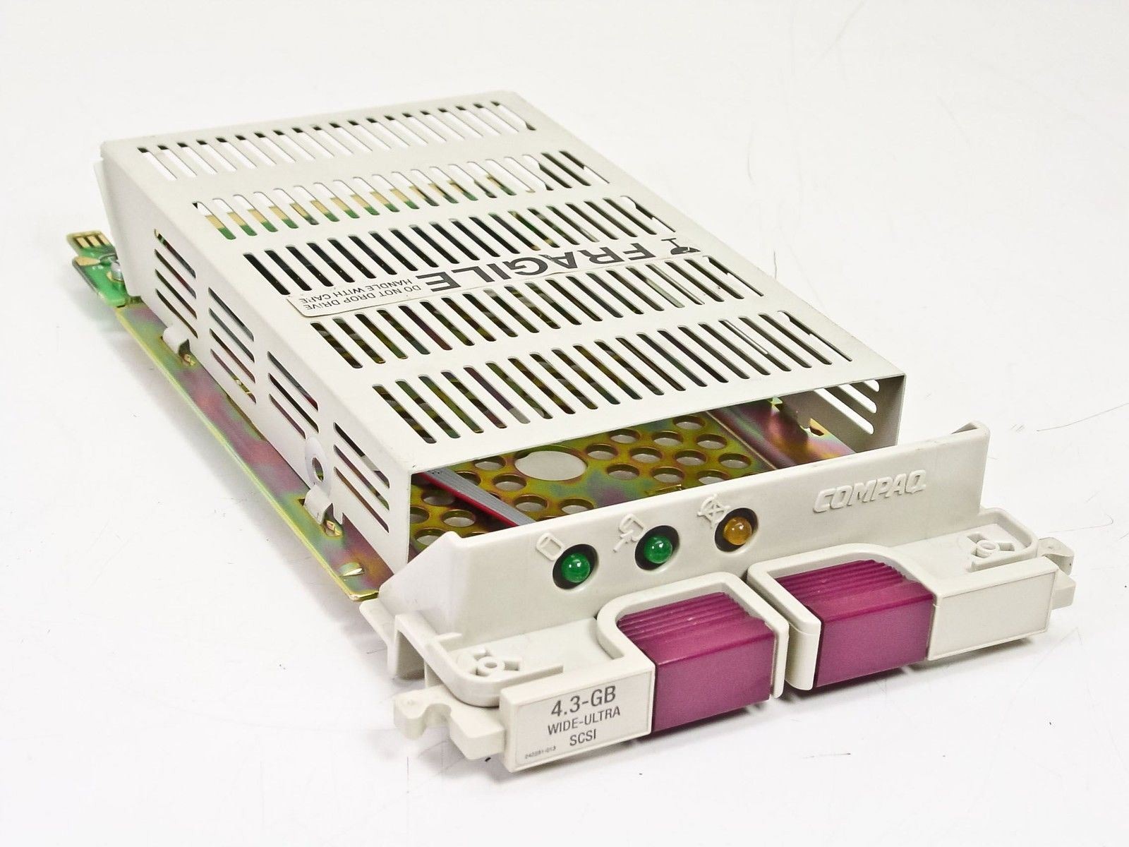Compaq 242801-001 Hot Plug Hard Drive Caddy 4.3GB Wide Ultra SCSI 80-Pin