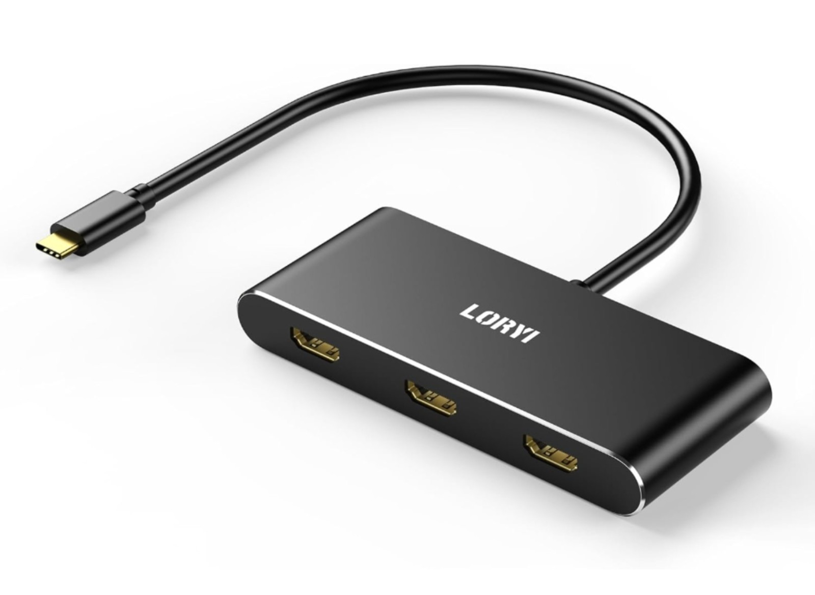 USB C to 3 HDMI Splitter MST Hub 3 Ports Single 4K 144Hz Triple 4K@60Hz 