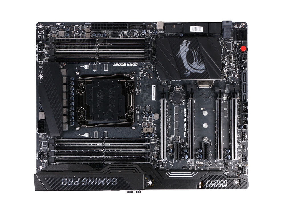 MSI X99A GAMING PRO CARBON LGA 2011-V3 Intel X99 USB3.0 Motherboard With I/O