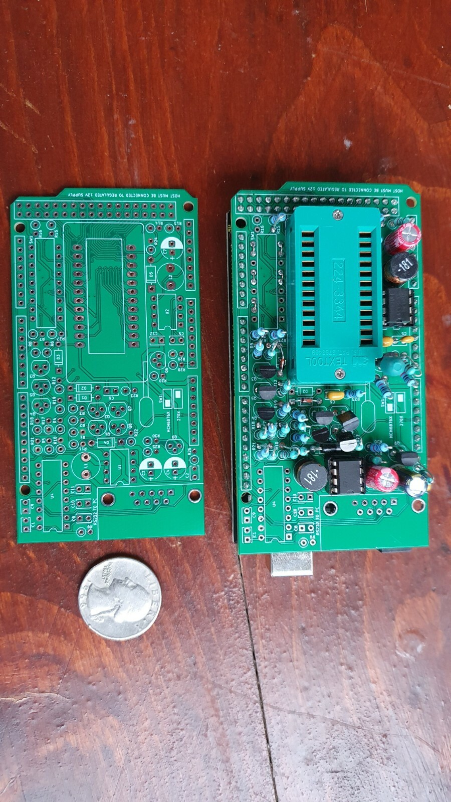 EPROM programmer PCB for 2708 2704 TMS2716 MCM68764 MCM68766
