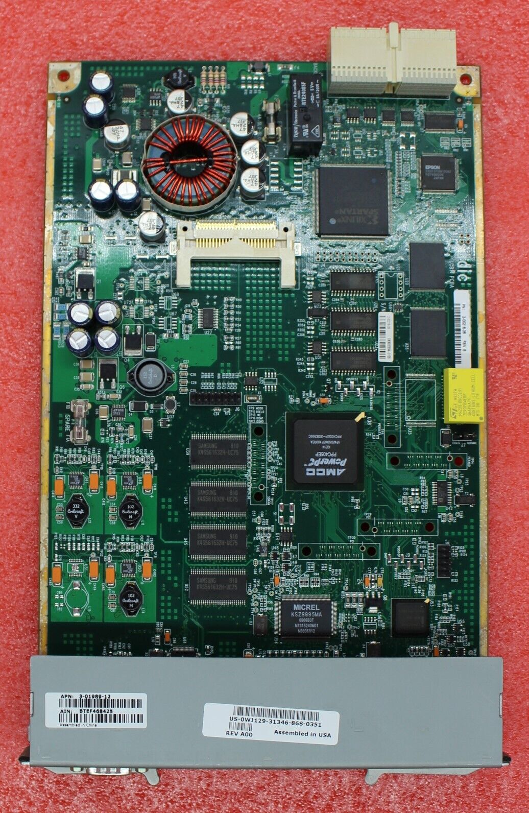 WJ129 - Dell PowerVault ML6000 Controller Board