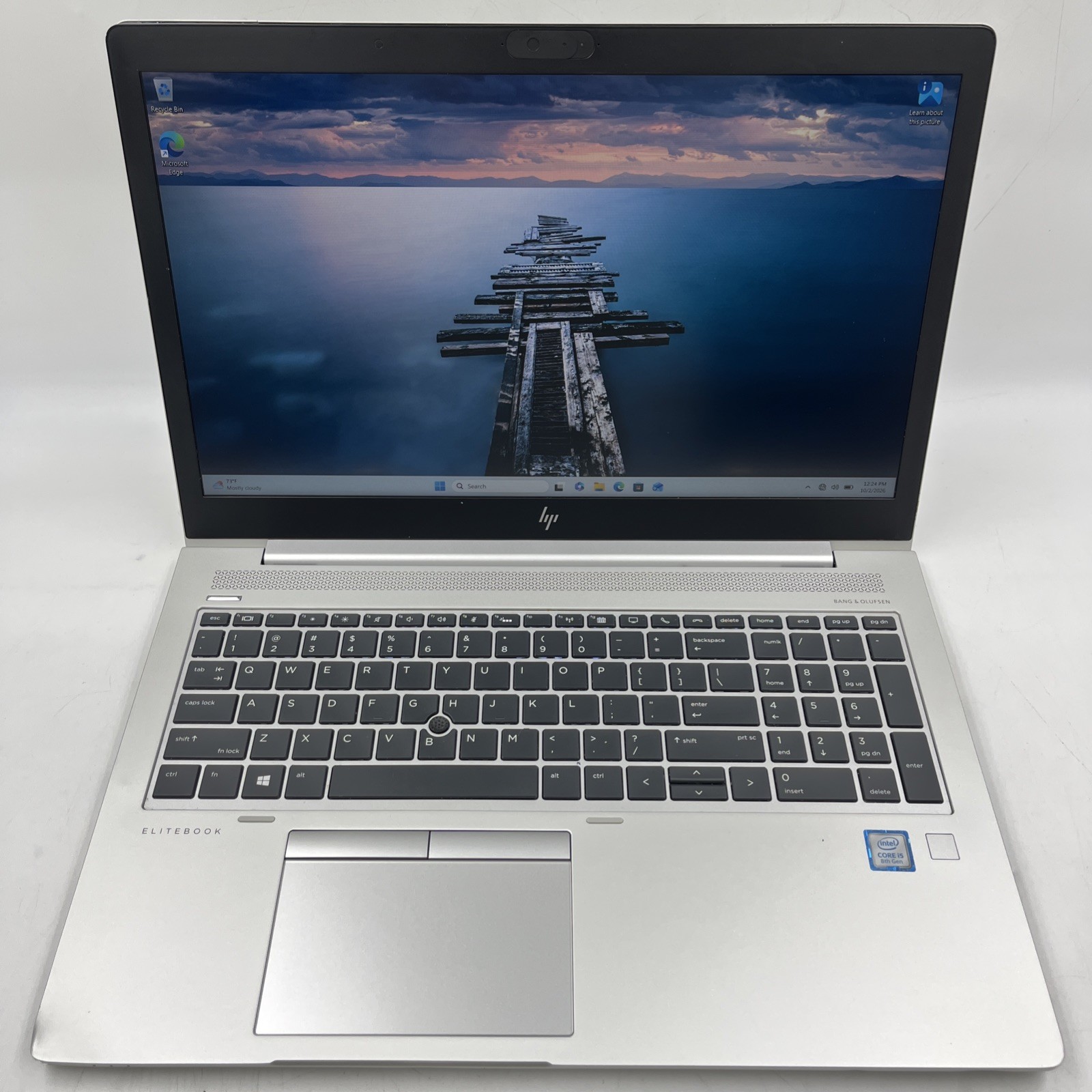 HP EliteBook 850 G6 i5-8265U 1.6GHz 8GB 256GB SSD W11P Good Battery