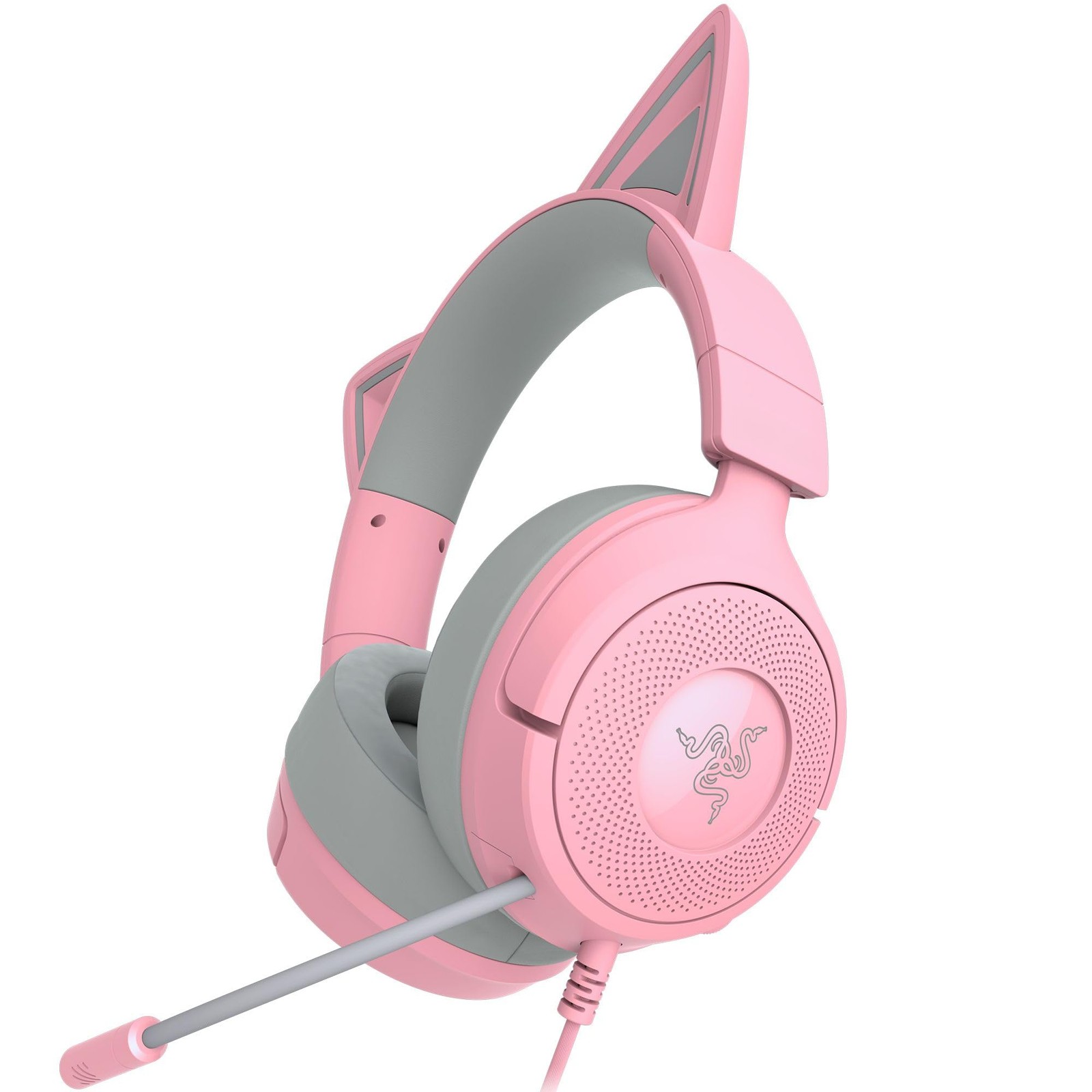 Razer Kraken Kitty V3 X Wired Headset Quartz Pink RZ04-05350100-R3U1