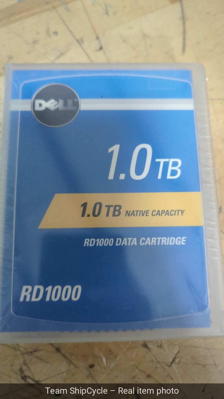 U92535 DELL PowerVault 10TB RD1000 Removable Storage Disk Cartridge Nati G1N