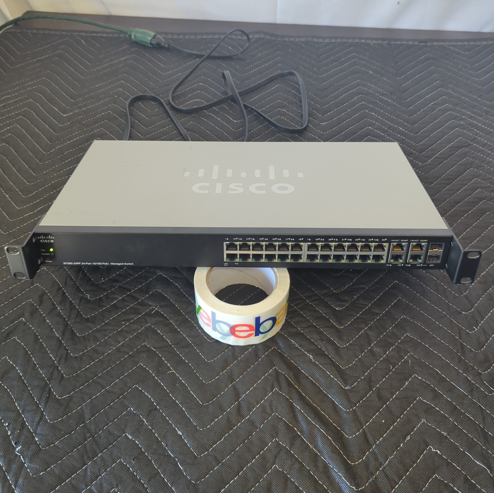 Cisco SF300-24PP 24-port Managed PoE+ Switch (SF300-24PP-K9)