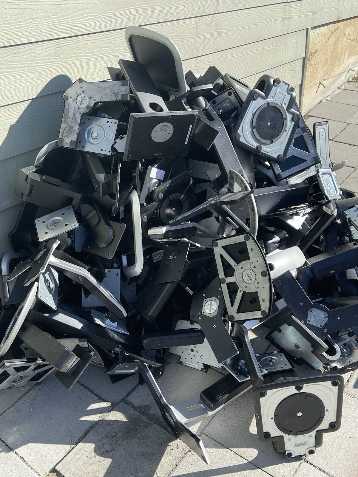 Lot of 150 To 300 Monitor Stands Bulk amount.
