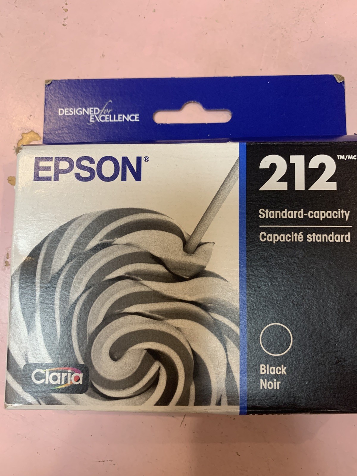 Claria Epson 212 Black Standard Capacity Ink (EXP 05/2029) NEW