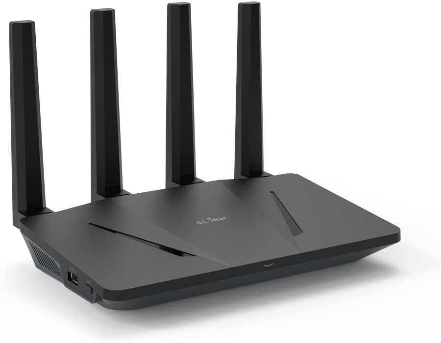 GL.iNet GL-AX1800Flint WiFi 6 Router -Dual Band Gigabit Wireless Internet Router