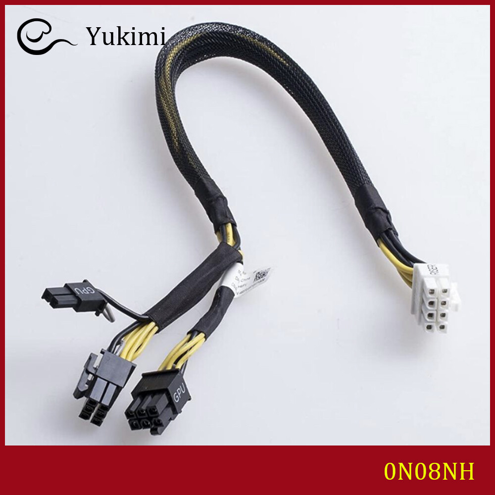 0N08NH FOR DELL PowerEdge R730 R7910 Server GPU Power Cable 6+8Pin Cable