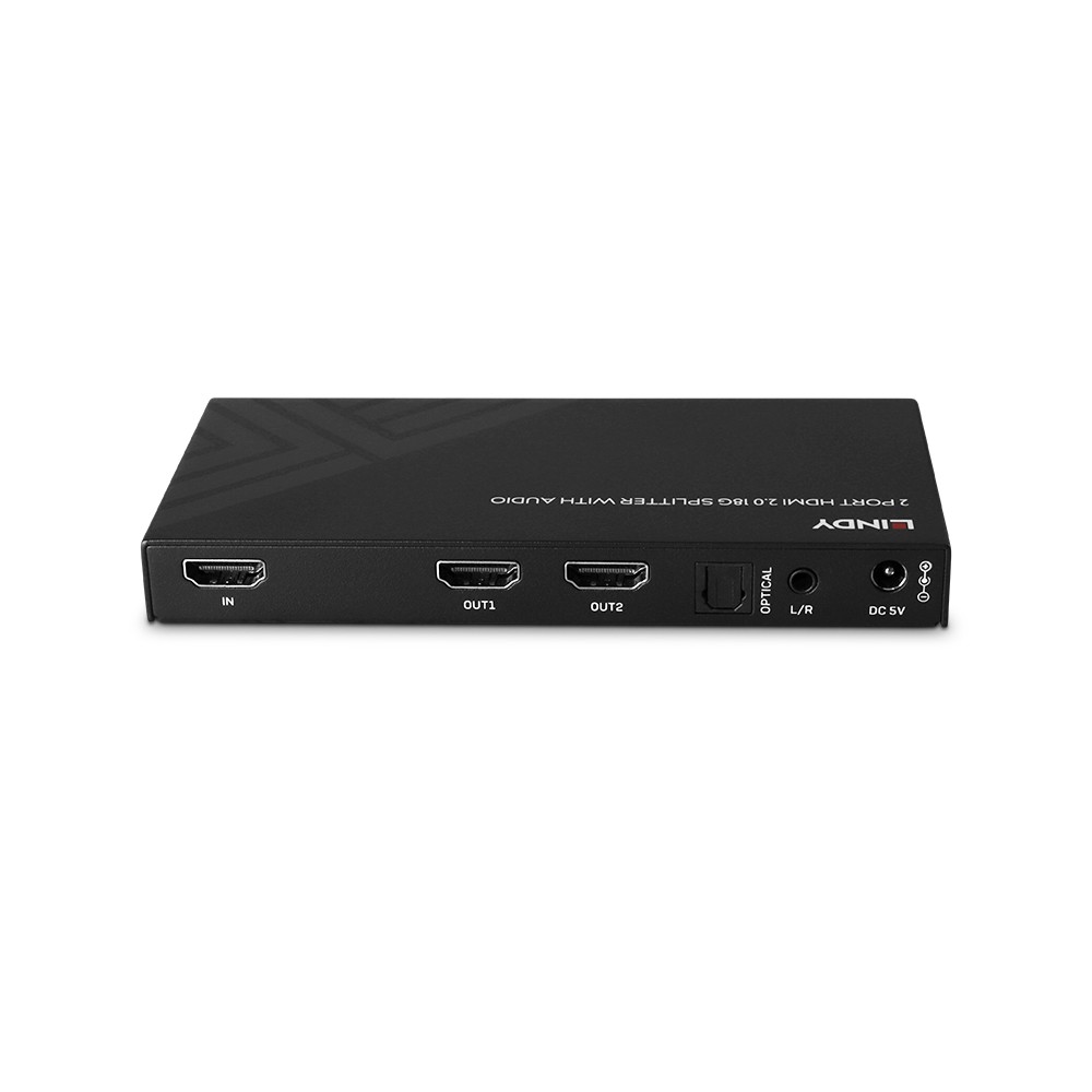Lindy 2 Port HDMI 8K60 Splitter with Audio Audio/Multimedia 38534