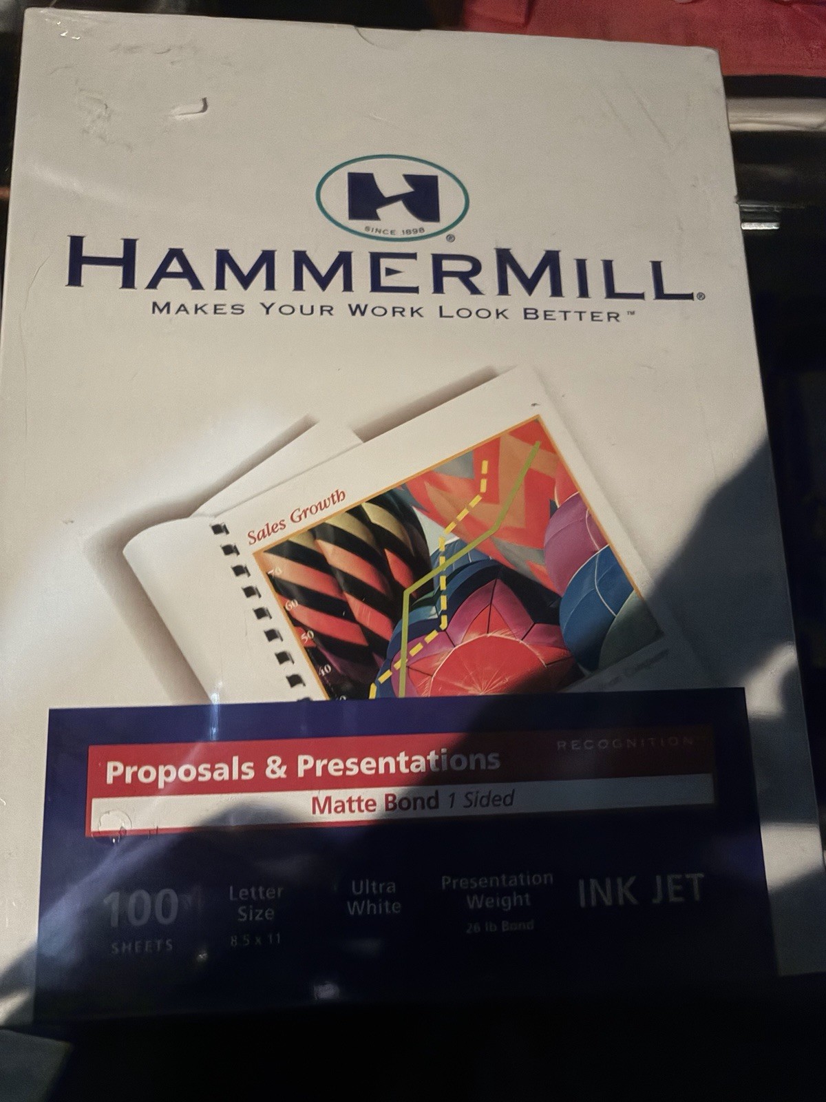 Hammermill Proposals and Presentations Matte - Bond - 1 Sided Ink Jet 100 Sheets