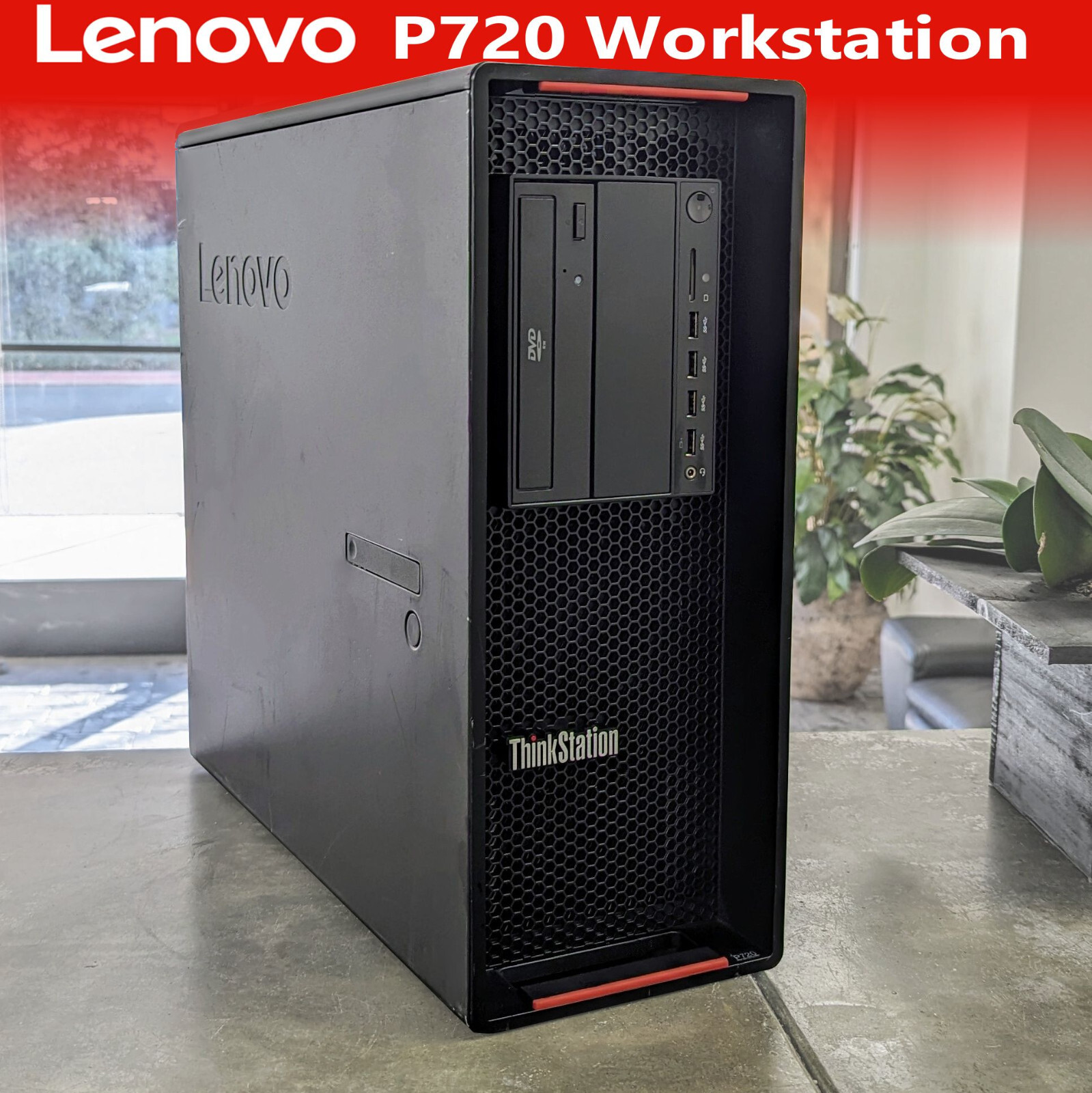 Lenovo ThinkStation P720 56CORE 2x 8173M 128GB DDR4 1TB SSD K620 WIN11 WIFI
