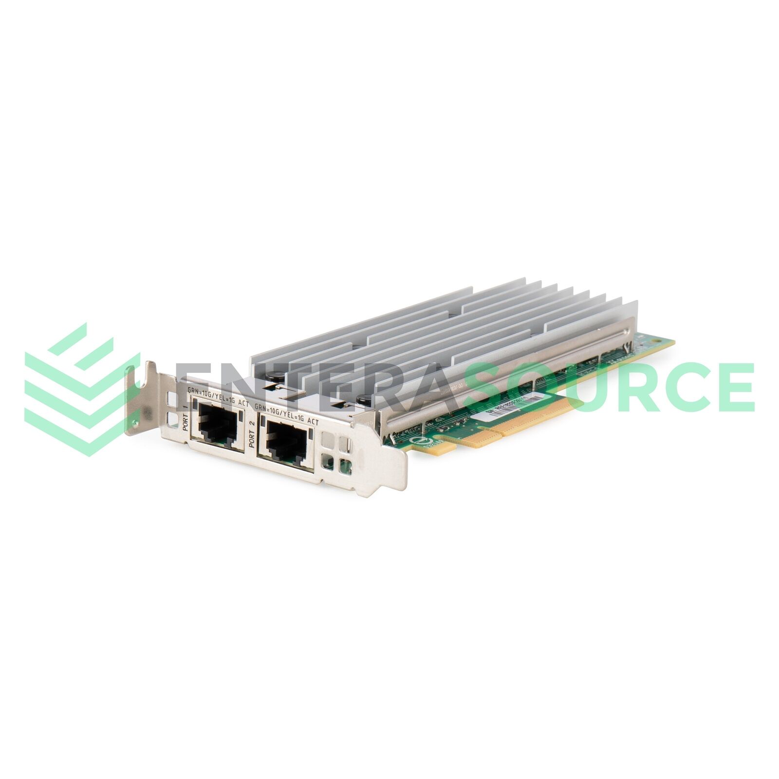 Dell 2J3X7 Dual Port 10GBASE-T PCI-E CNA [Low Profile] | QLogic QL41162HLRJ