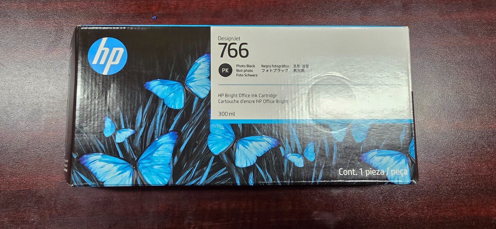 Genuine HP 766 Photo Black Ink P2V94A - September 2027 