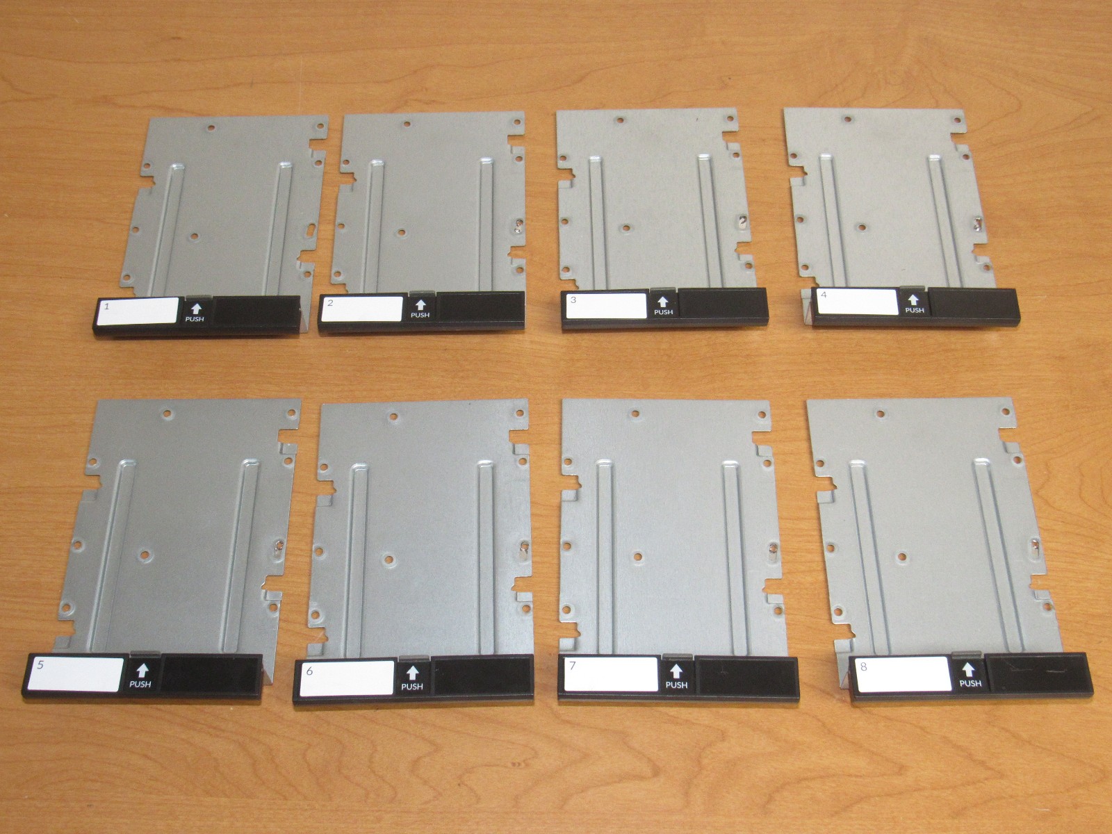 Set of 8 Drive Caddies for the LaCie 8Big TBT 2 / 8-Bay Rack Thunderbolt 2