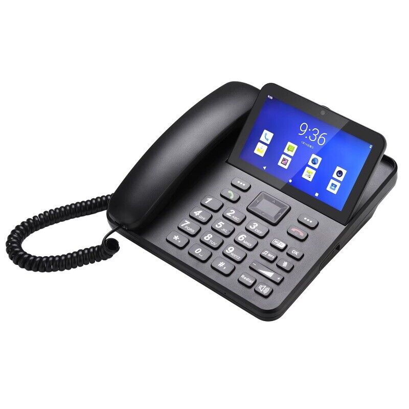 4G HD Voice Video Call FM Android Smart Cordless 2G 3G Fixed Wireless Telephone