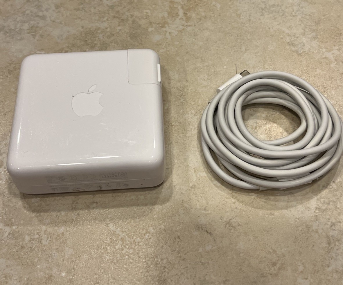 Genuine Apple 96W USB-C Charger for Macbook With Free Original Apple Cord 
