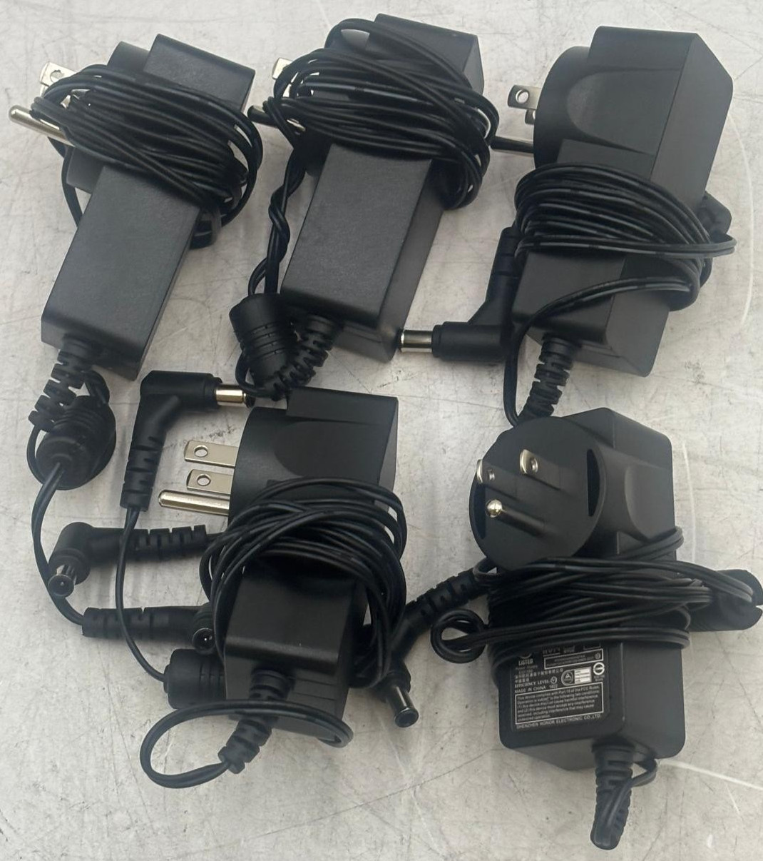 Lot of 5 LG Switching Power Adapter Model: ADS-25FSF-19