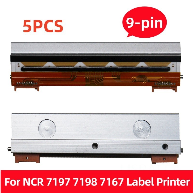 5x Thermal Printhead For NCR 7197 7198 7167 Label Printer 9pins 497-0465432