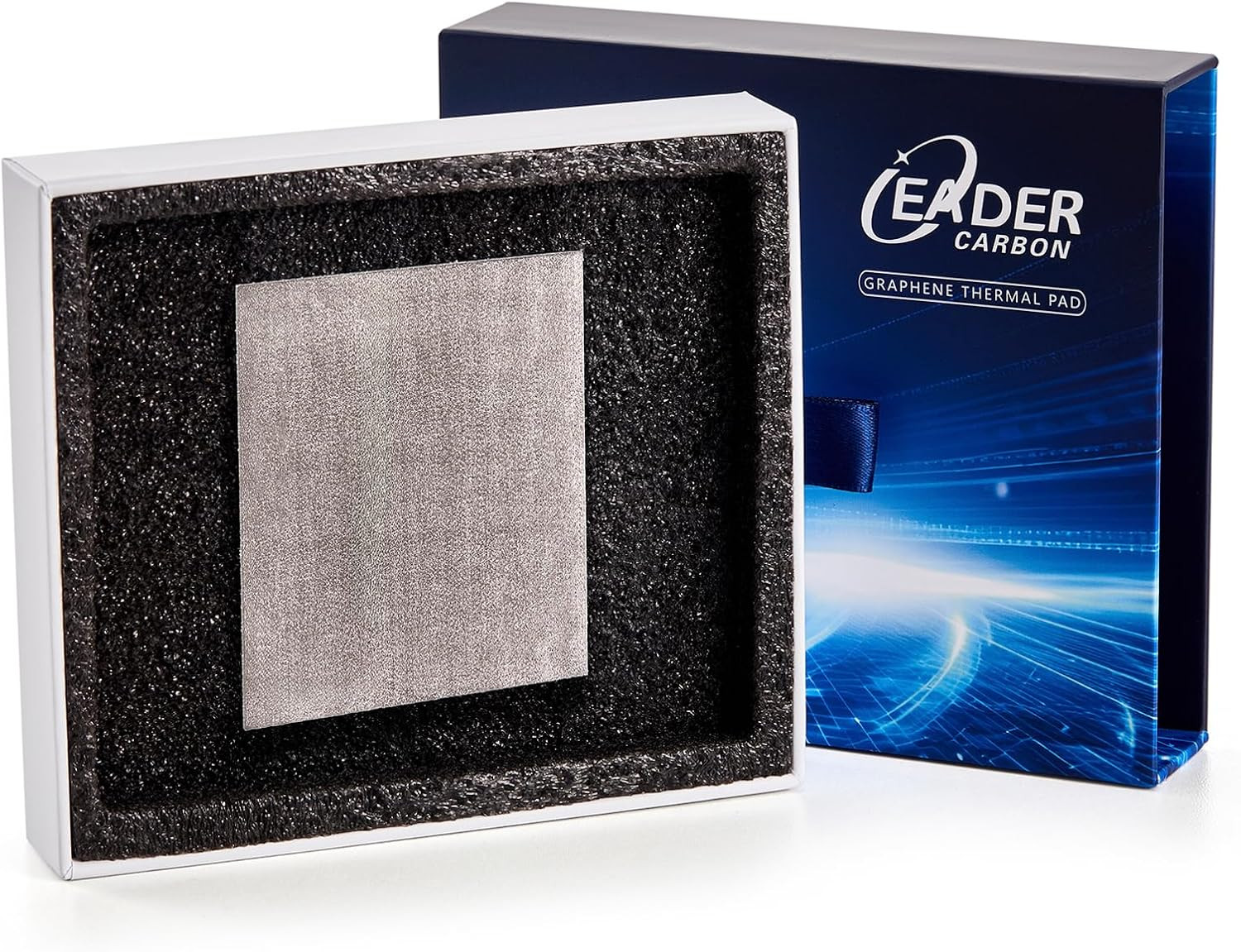 Graphene Thermal Pad 33x33x0.2mm 100W/mK High Conductivity for GPU CPU Chip