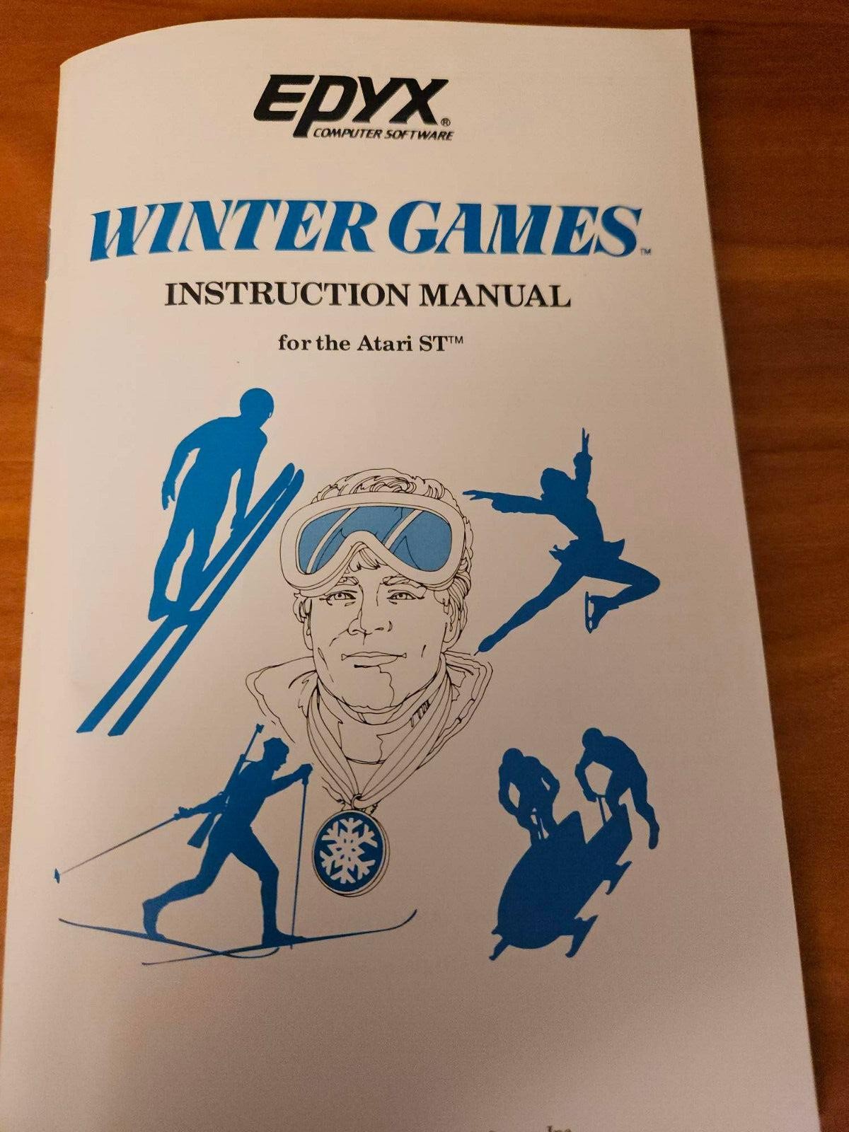 WINTER GAMES by EPYX for Atari ST