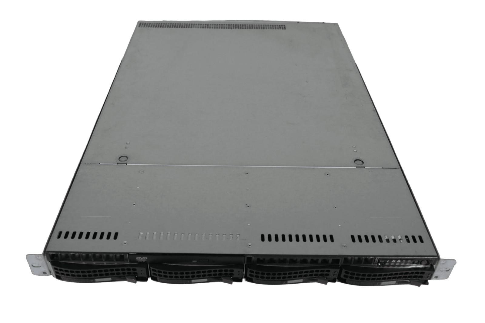 Supermicro 1U Server X10SRW-F E5-2697 v3 2.6Ghz 64gb 71605 2x 500w