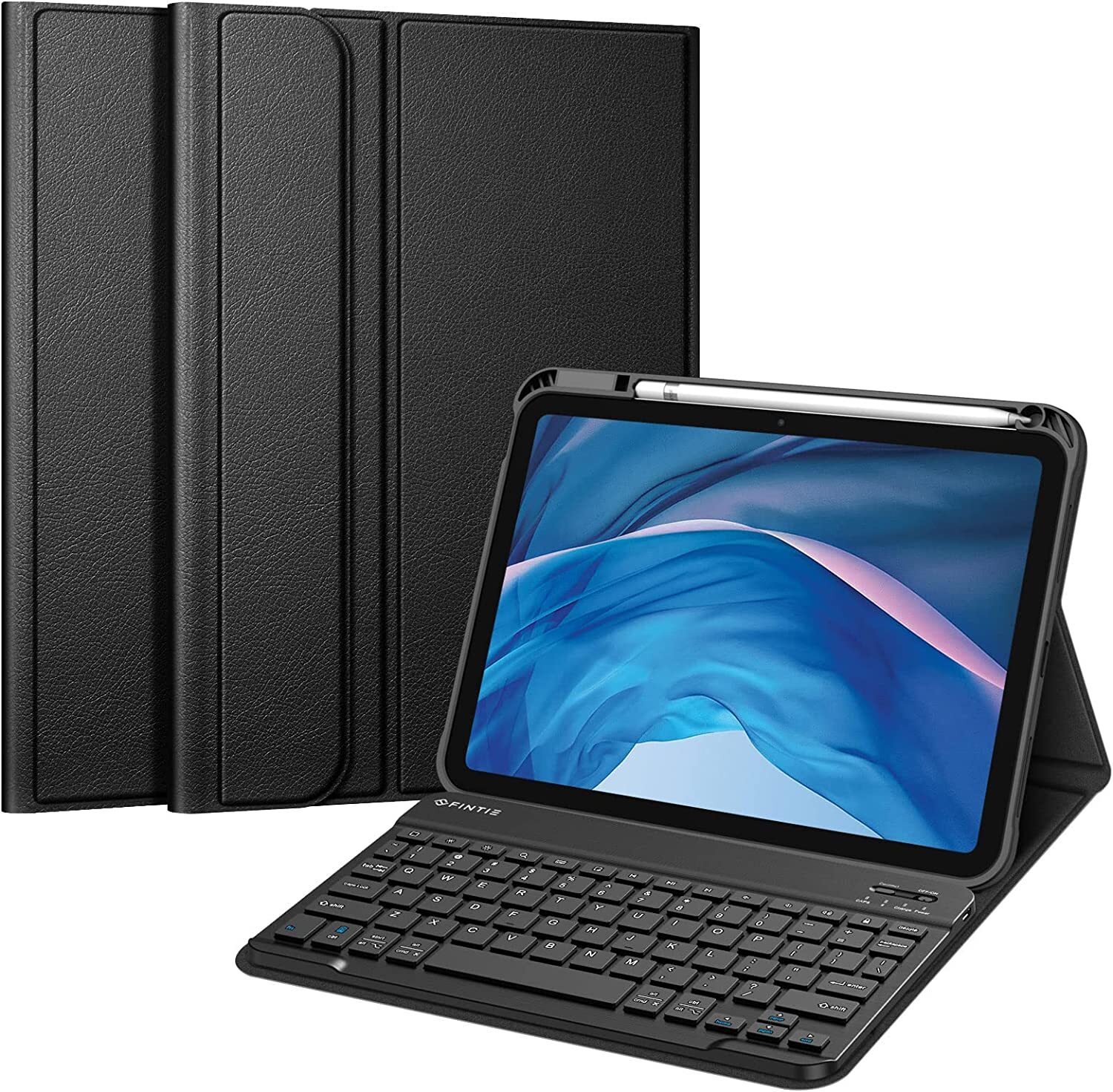 Keyboard Case for iPad (A16) 11th Gen 2025 / iPad 10th Gen Soft TPU Back Cover