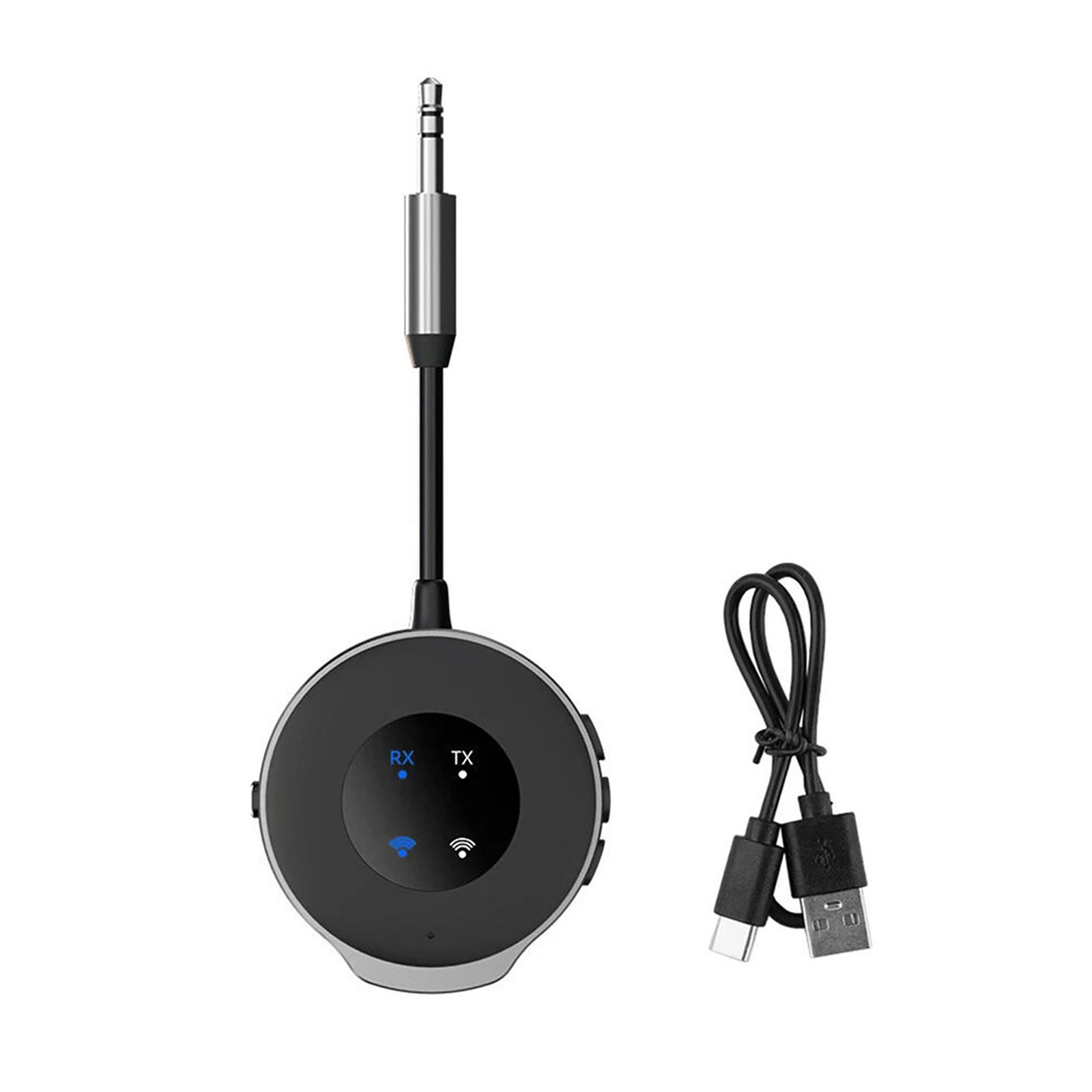 Durable Bluetooth 5.3 Wireless Transmitter Receiver Car Aux Audio Adapter