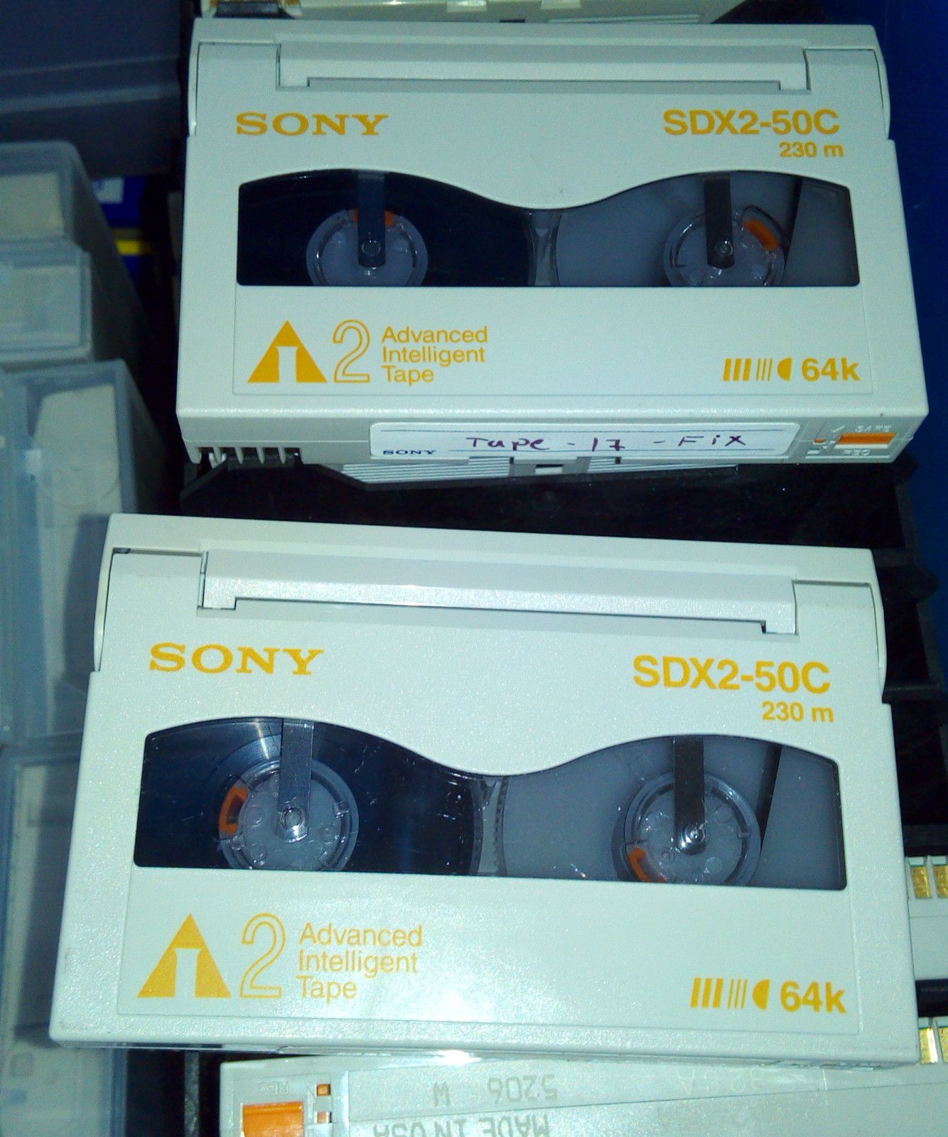 23x SONY SDX2-50C 50GB/130GB AIT2 8MM DATA TAPE CARTRIDGES