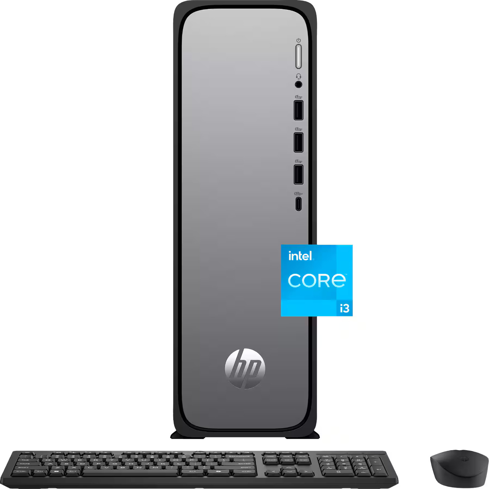 HP - OmniDesk Slim Desktop - Intel Core i3-13100 2023 - 8GB DDR5 Memory - 256...