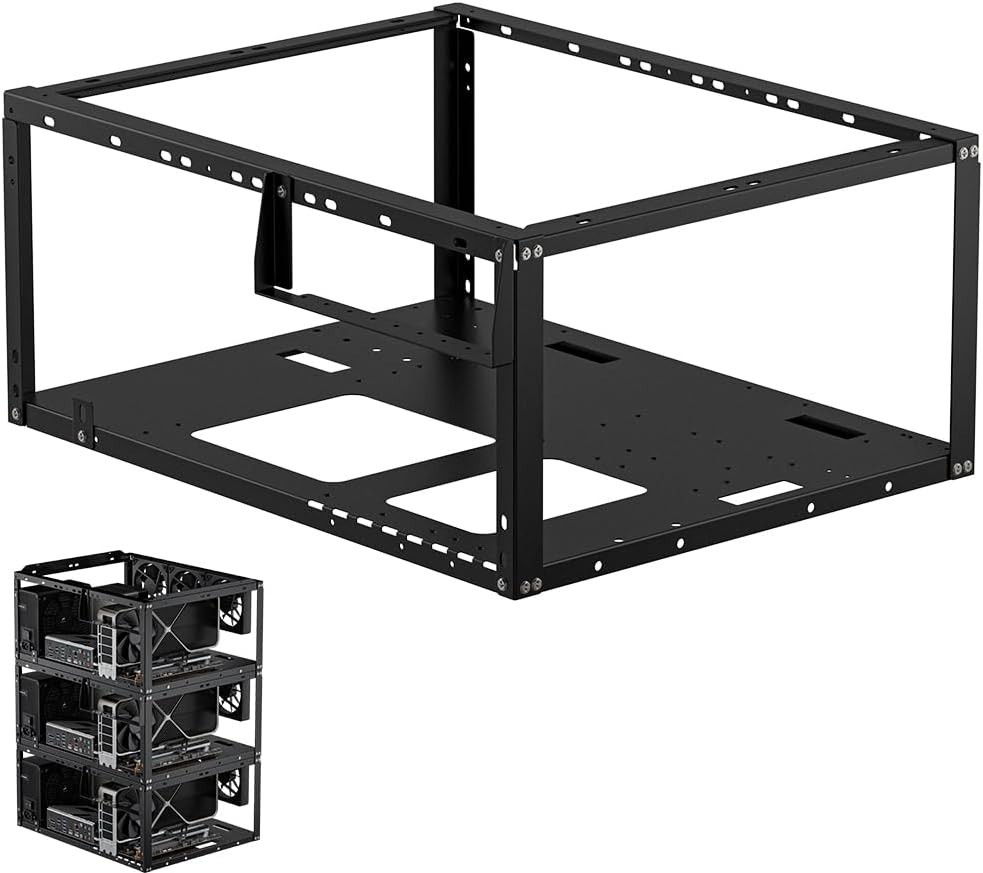 PC  Bench, Open Air PC Case, Open Frame Computer Chassis, Techbench Server Ra...