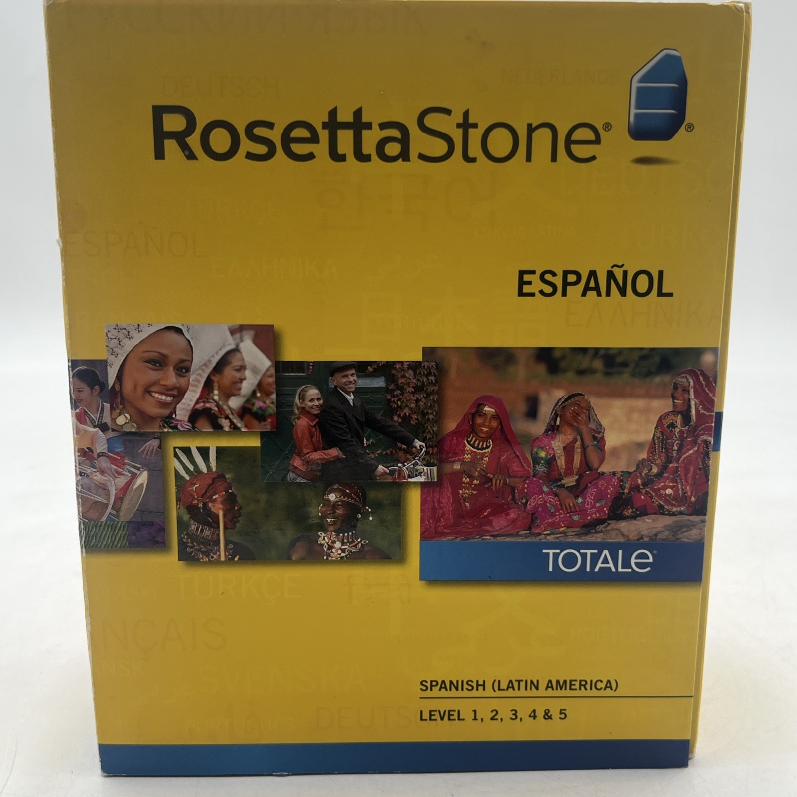 Rosetta Stone Spanish (Latin America) Level 1-5 Set No Headphones Used Code