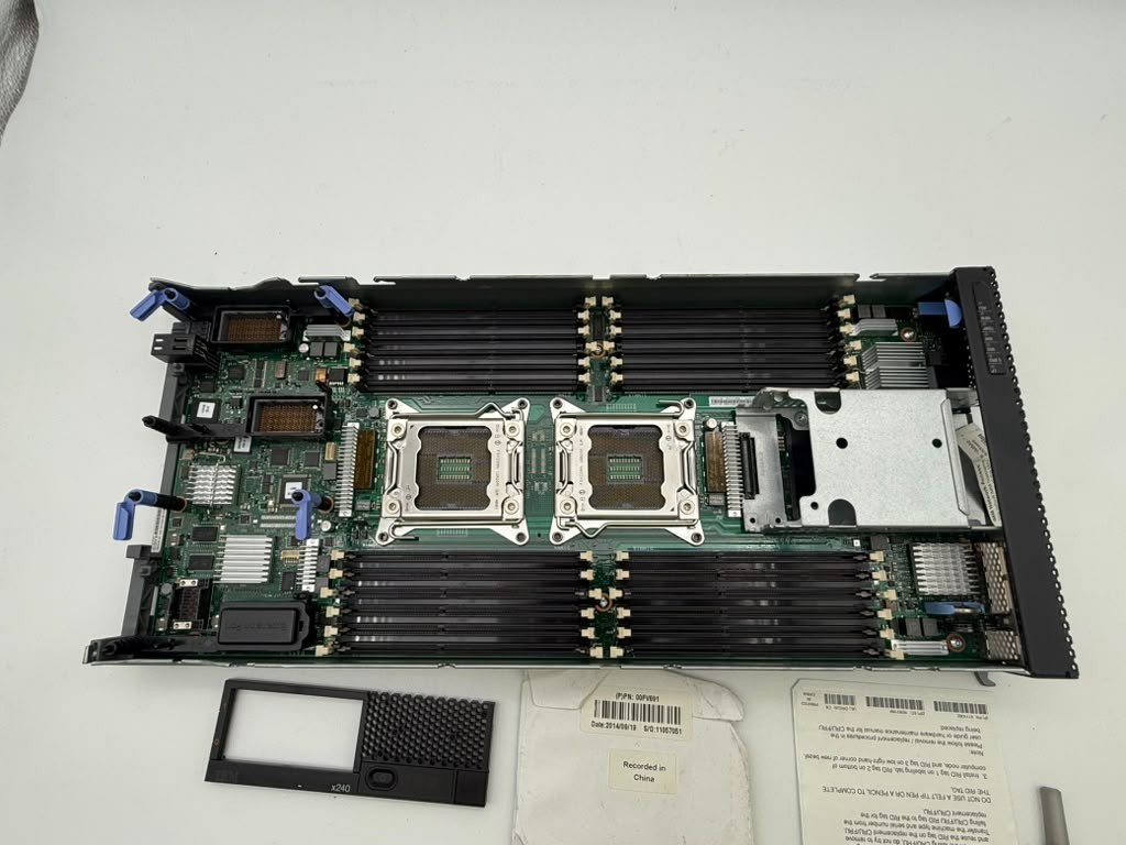 IBM Flex System x240 8737 Dual CPU Compute Node Motherboard