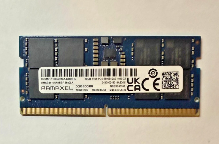 Ramaxel Technology 16GB RAM PC5-5600B DDR5 SO-DIMM LAPTOP MEMORY - Fully Tested